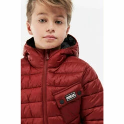 Barbour International Barbour® International Boys Red Ouston Hooded Quilted Jacket 5 Barbour International Barbour® International Boys Red Ouston Hooded Quilted Jacket -Barbour International Shop unnamed file 1010
