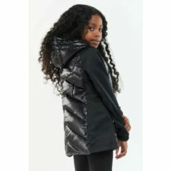 Barbour International Barbour®International Girls Black Cobra Quilted Sweat Jacket -Barbour International Shop unnamed file 1014