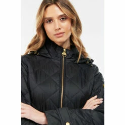 Barbour International Barbour® International Lightweight Longline Quilted Ecosse Jacket Khaki Green -Barbour International Shop unnamed file 1045