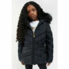Barbour International Barbour® International Girls Julio Black Quilted Jacket -Barbour International Shop unnamed file 1060