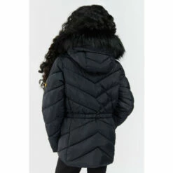Barbour International Barbour® International Girls Julio Black Quilted Jacket -Barbour International Shop unnamed file 1061