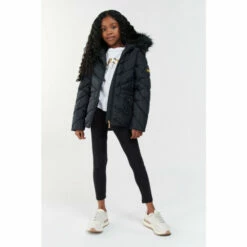 Barbour International Barbour® International Girls Julio Black Quilted Jacket -Barbour International Shop unnamed file 1062