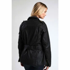 Barbour International Black Waxed Iconic Biker Jacket -Barbour International Shop unnamed file 1100