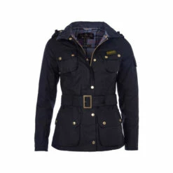 Barbour International Black Waxed Iconic Biker Jacket -Barbour International Shop unnamed file 1101