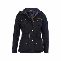 Barbour International Black Waxed Iconic Biker Jacket -Barbour International Shop unnamed file 1102