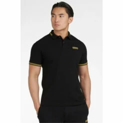 Barbour International Barbour® International Black Tipped Polo