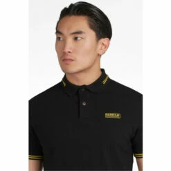 Barbour International Barbour® International Black Tipped Polo -Barbour International Shop unnamed file 1117