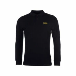 Barbour International Barbour® International Mens Long Sleeve Polo Shirt Navy -Barbour International Shop unnamed file 1130
