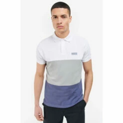 Barbour International Barbour® International White Beam Polo Shirt