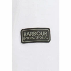 Barbour International Barbour® International Volt Zip White Polo Shirt -Barbour International Shop unnamed file 1164