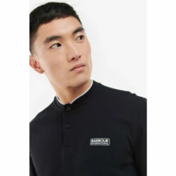 Barbour International Barbour® International Black Circuit Long Sleeve Polo -Barbour International Shop unnamed file 1173