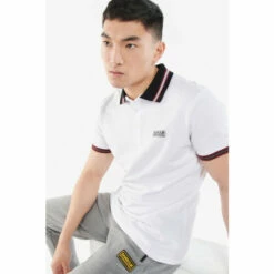 Barbour International Barbour® Noble White Polo Shirt 4 Barbour International Barbour® Noble White Polo Shirt -Barbour International Shop unnamed file 1183