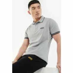 Barbour International Barbour® Grey Motion Polo Shirt 4 Barbour International Barbour® Grey Motion Polo Shirt -Barbour International Shop unnamed file 1189
