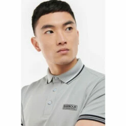 Barbour International Barbour® Grey Motion Polo Shirt 5 Barbour International Barbour® Grey Motion Polo Shirt -Barbour International Shop unnamed file 1190