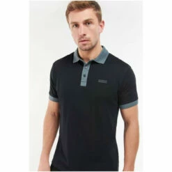 Barbour International Barbour® International Cruiser Black Polo Shirt -Barbour International Shop unnamed file 1196