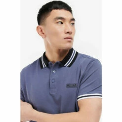 Barbour International Barbour® Blue Noble Polo Shirt -Barbour International Shop unnamed file 1203