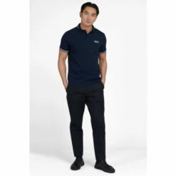Barbour International Barbour® International Blue Essential Tipped Polo Shirt -Barbour International Shop unnamed file 1217