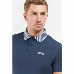 Barbour International Barbour® Blue Storm Polo Shirt 4 Barbour International Barbour® Blue Storm Polo Shirt -Barbour International Shop unnamed file 1235