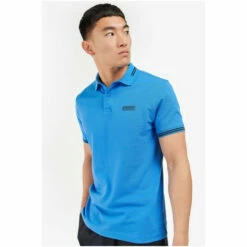 Barbour International Barbour® International Blue Essential Tipped Polo Shirt -Barbour International Shop unnamed file 1241