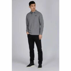 Barbour International Barbour® International Grey Long Sleeve Polo Shirt 4 Barbour International Barbour® International Grey Long Sleeve Polo Shirt -Barbour International Shop unnamed file 1244