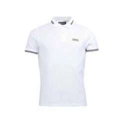 Barbour International Barbour® International Essential Tipped White Polo Shirt -Barbour International Shop unnamed file 1255