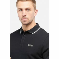Barbour International Barbour® International Kick Black Polo Shirt -Barbour International Shop unnamed file 1259