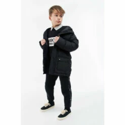 Barbour International Barbour® International Boys Black Explore Quilted Jacket