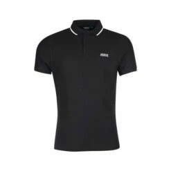 Barbour International Barbour® International Kick Black Polo Shirt -Barbour International Shop unnamed file 1263