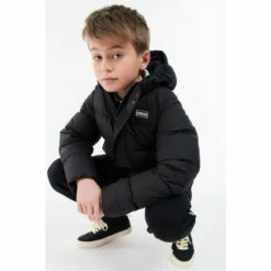 Barbour International Barbour® International Boys Black Explore Quilted Jacket -Barbour International Shop unnamed file 128