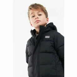 Barbour International Barbour® International Boys Black Explore Quilted Jacket -Barbour International Shop unnamed file 129