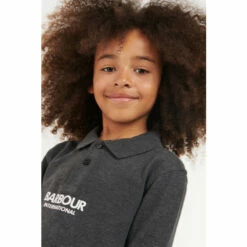 Barbour International Barbour® International Boys Grey Formular L/S Polo Shirt -Barbour International Shop unnamed file 1292