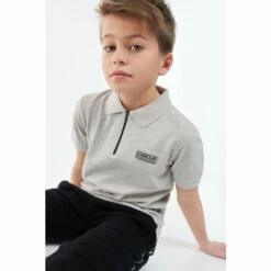 Barbour International Barbour® International Boys Grey Drift Polo Shirt -Barbour International Shop unnamed file 1296