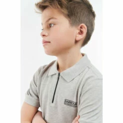 Barbour International Barbour® International Boys Grey Drift Polo Shirt -Barbour International Shop unnamed file 1297