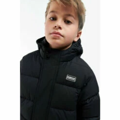 Barbour International Barbour® International Boys Black Explore Quilted Jacket -Barbour International Shop unnamed file 130