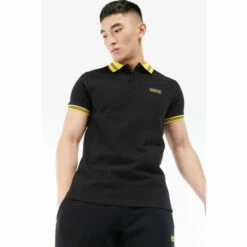Barbour International Barbour® International Track Polo Shirt Black