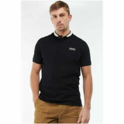 Barbour International Barbour® International Line Sports Collar Polo Shirt White -Barbour International Shop unnamed file 1347