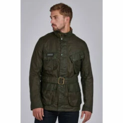 Barbour International Barbour® International Green Lightweight International Wax Jacket