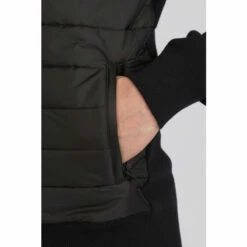 Barbour International Baffle Hybrid Zip Through Jumper Black -Barbour International Shop unnamed file 1387