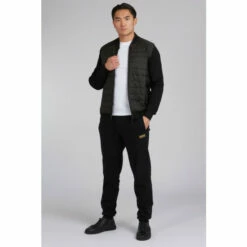 Barbour International Baffle Hybrid Zip Through Jumper Black -Barbour International Shop unnamed file 1389