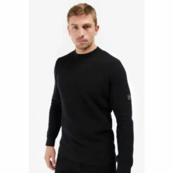 Barbour International Barbour® International Corser Crew-Neck Jumper Black
