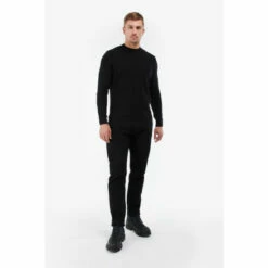 Barbour International Barbour® International Corser Crew-Neck Jumper Black -Barbour International Shop unnamed file 1398