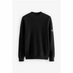 Barbour International Barbour® International Corser Crew-Neck Jumper Black -Barbour International Shop unnamed file 1402