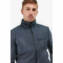 Barbour International Barbour® International Grey Radon Hybrid Jumper -Barbour International Shop unnamed file 1427
