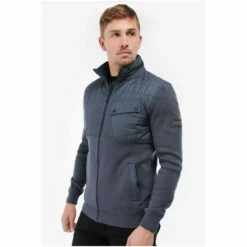 Barbour International Barbour® International Grey Radon Hybrid Jumper -Barbour International Shop unnamed file 1429