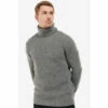 Barbour International Barbour® International Grey Roll Neck Knit Sweatshirt -Barbour International Shop unnamed file 1474