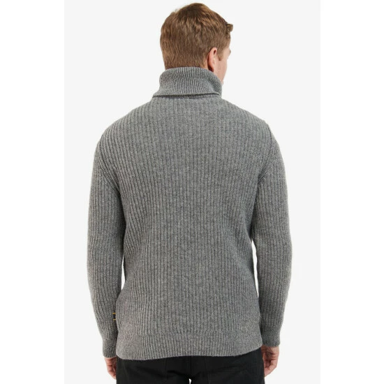 unnamed-file-1475.jpg Barbour International Barbour® International Grey Roll Neck Knit Sweatshirt -Barbour International Shop unnamed file 1475