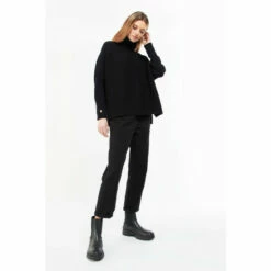 Barbour International Barbour® International Ribbed Roll Neck Cabalen Jumper White -Barbour International Shop unnamed file 1482