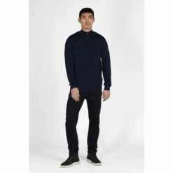 Barbour International Barbour® International Blue Cotton Half Zip Knit Sweater 4 Barbour International Barbour® International Blue Cotton Half Zip Knit Sweater -Barbour International Shop unnamed file 1499