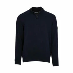 Barbour International Barbour® International Blue Cotton Half Zip Knit Sweater 5 Barbour International Barbour® International Blue Cotton Half Zip Knit Sweater -Barbour International Shop unnamed file 1500