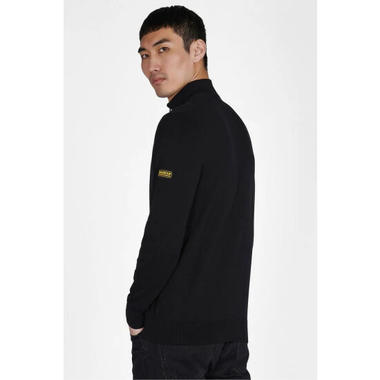 unnamed-file-1505.jpg Barbour International Barbour® International Cotton Half Zip Knit Black Sweater -Barbour International Shop unnamed file 1505